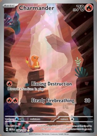 Charmander 168/165 [SV Scarlet & Violet 151]  - Holofoil