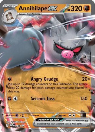 Annihilape ex 032 [SV Scarlet & Violet Promo Cards]  - Holofoil