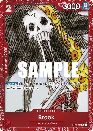 Brook (Premium Card Collection -ONE PIECE FILM RED Edition-) (ST01-011)  [One Piece Promotion Cards] Foil
