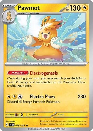 Pawmot 076/198 [Miscellaneous Cards & Products]  - Holofoil