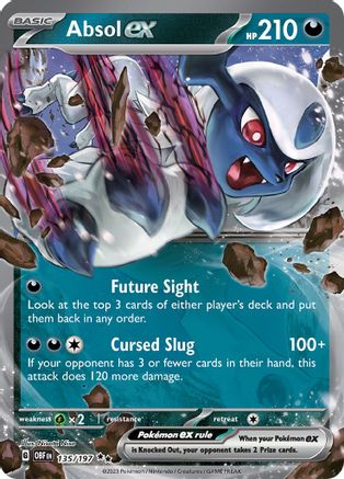 Absol ex 135/197 [SV03 Obsidian Flames]  - Holofoil