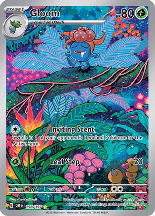Gloom 198/197 [SV03 Obsidian Flames]  - Holofoil