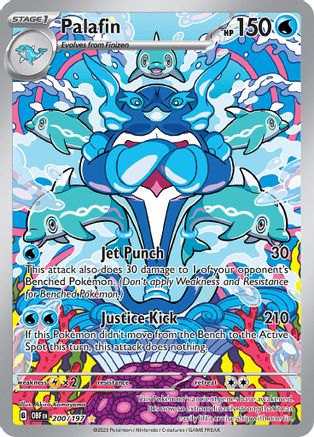 Palafin 200/197 [SV03 Obsidian Flames]  - Holofoil