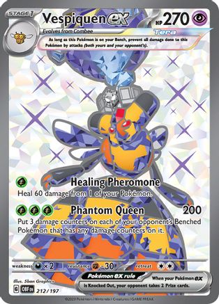 Vespiquen ex 212/197 [SV03 Obsidian Flames]  - Holofoil