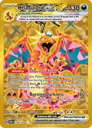 Charizard ex 228/197 [SV03 Obsidian Flames]  - Holofoil