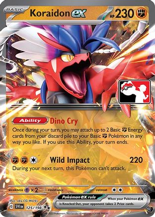 Koraidon ex 125/198 [Prize Pack Series Cards]  - Holofoil
