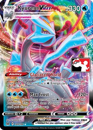 Kyurem VMAX 049/196 [Prize Pack Series Cards]  - Holofoil