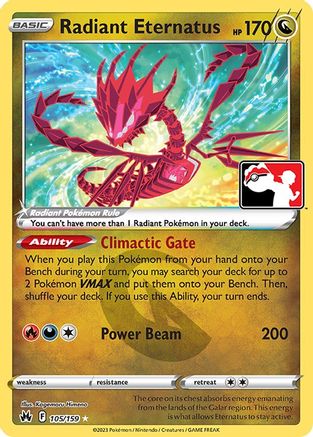 Radiant Eternatus 105 [Prize Pack Series Cards]  - Holofoil