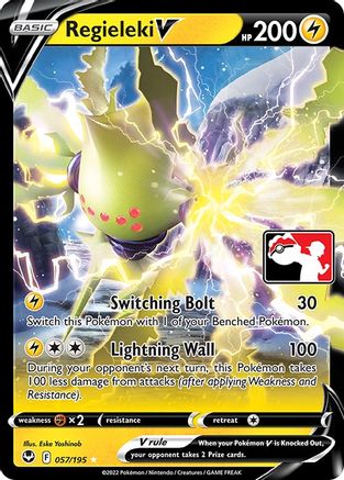 Regieleki V 057/195 [Prize Pack Series Cards]  - Holofoil