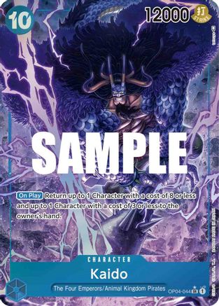 Kaido (Alternate Art) (OP04-044)  [Kingdoms of Intrigue] Foil