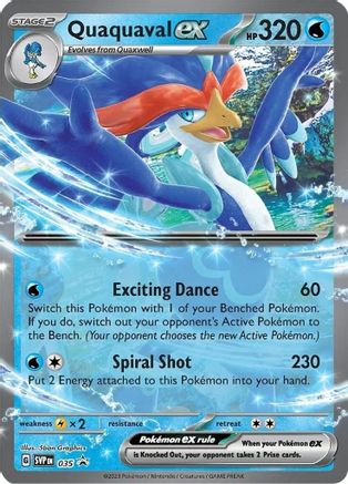 Quaquaval ex 035 [SV Scarlet & Violet Promo Cards]  - Holofoil