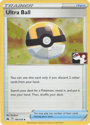 Ultra Ball 146/159 [Prize Pack Series Cards]  - Holofoil