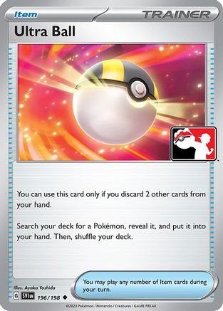 Ultra Ball 196/198 [Prize Pack Series Cards]