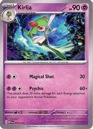 Kirlia 015/015 [McDonalds Promos 2023]