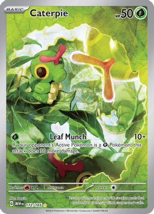 Caterpie 172/165 [SV Scarlet & Violet 151]  - Holofoil