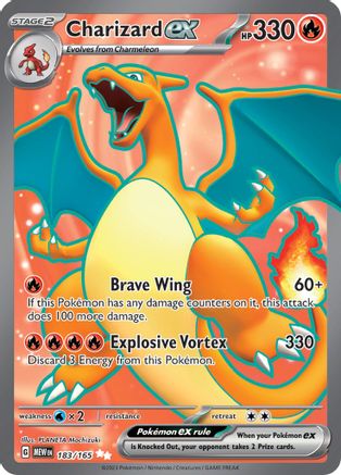 Charizard ex 183/165 [SV Scarlet & Violet 151]  - Holofoil