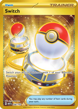 Switch 206/165 [SV Scarlet & Violet 151]  - Holofoil