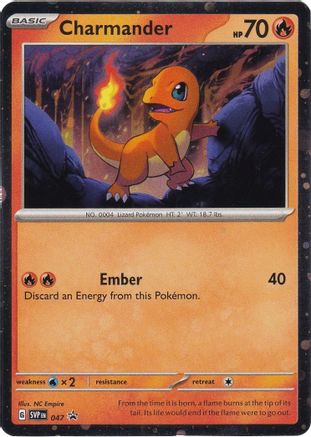 Charmander 047 [SV Scarlet & Violet Promo Cards]  - Holofoil
