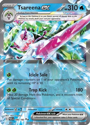 Tsareena ex 046/182 [SV04 Paradox Rift]  - Holofoil