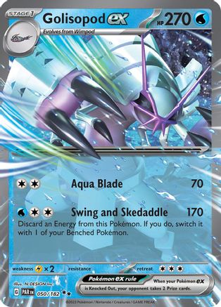 Golisopod ex 050/182 [SV04 Paradox Rift]  - Holofoil