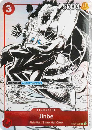 Jinbe (Gift Collection 2023) (ST01-005)  [One Piece Promotion Cards] Foil
