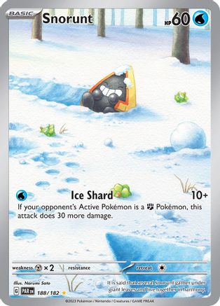 Snorunt 188/182 [SV04 Paradox Rift]  - Holofoil