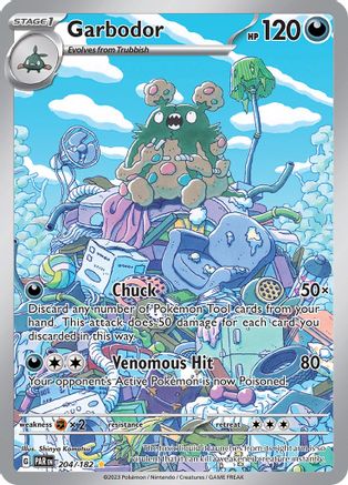 Garbodor 204/182 [SV04 Paradox Rift]  - Holofoil