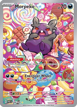 Morpeko 206/182 [SV04 Paradox Rift]  - Holofoil