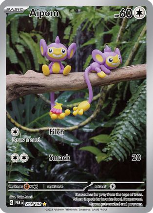Aipom 211/182 [SV04 Paradox Rift]  - Holofoil