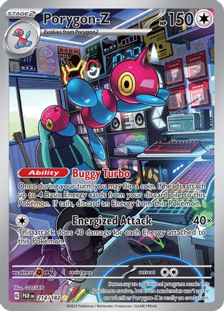 Porygon 214/182 [SV04 Paradox Rift]  - Holofoil