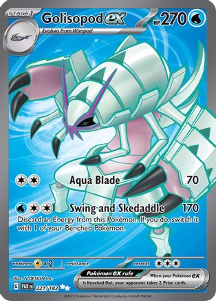 Golisopod ex 221/182 [SV04 Paradox Rift]  - Holofoil