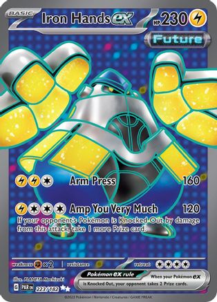 Iron Hands ex 223/182 [SV04 Paradox Rift]  - Holofoil