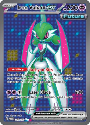Iron Valiant ex 225/182 [SV04 Paradox Rift]  - Holofoil