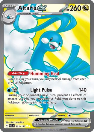 Altaria ex 232/182 [SV04 Paradox Rift]  - Holofoil