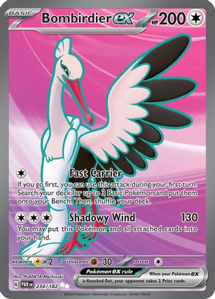 Bombirdier ex 234/182 [SV04 Paradox Rift]  - Holofoil