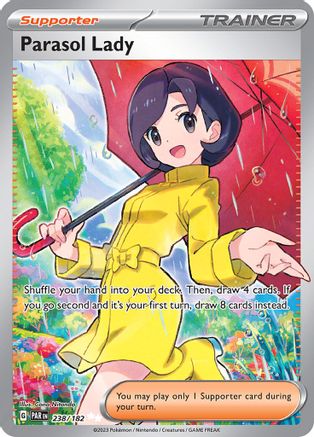 Parasol Lady 238/182 [SV04 Paradox Rift]  - Holofoil