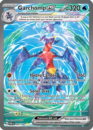 Garchomp ex 245/182 [SV04 Paradox Rift]  - Holofoil