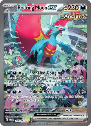 Roaring Moon ex 251/182 [SV04 Paradox Rift]  - Holofoil