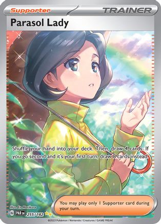 Parasol Lady 255/182 [SV04 Paradox Rift]  - Holofoil