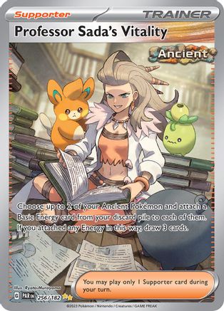 Professor Sada's Vitality 256/182 [SV04 Paradox Rift]  - Holofoil