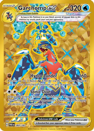 Garchomp ex 260/182 [SV04 Paradox Rift]  - Holofoil