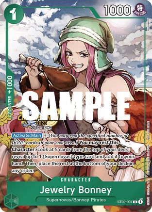 Jewelry Bonney (CS 2023 Celebration Pack) (ST02-007)  [One Piece Promotion Cards] Foil