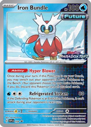 Iron Bundle 058 [SV Scarlet & Violet Promo Cards]  - Holofoil