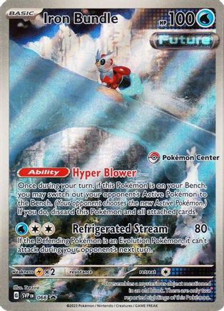 Iron Bundle 066 (Pokemon Center Exclusive) [SV Scarlet & Violet Promo Cards]  - Holofoil