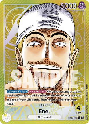Enel (098) (Alternate Art) (OP05-098)  [Awakening of the New Era] Foil