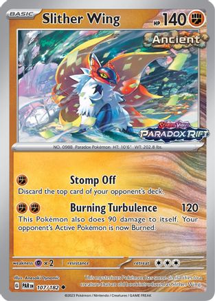 Slither Wing 107/182 [Miscellaneous Cards & Products]  - Reverse Holofoil