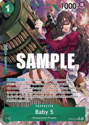 Baby 5 (034) (Alternate Art) (OP05-034)  [Awakening of the New Era] Foil
