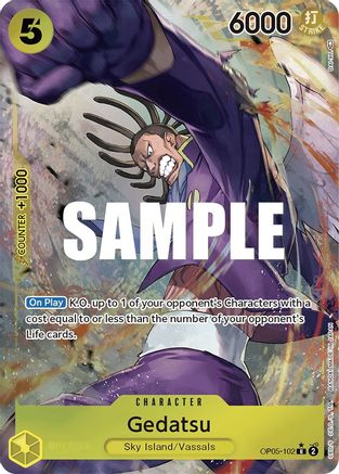 Gedatsu (Alternate Art) (OP05-102)  [Awakening of the New Era] Foil