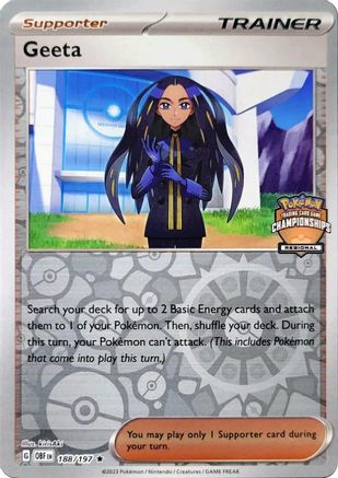 Geeta 188/197 [League & Championship Cards]  - Reverse Holofoil