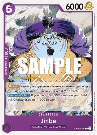 Jinbe (OP05-066)  [Awakening of the New Era: 1st Anniversary Tournament Cards]